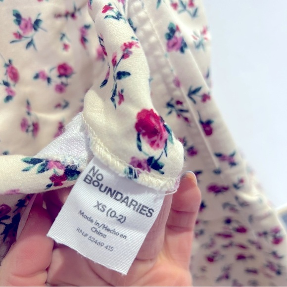 No Boundaries Floral Mini Dress size XS - Picture 9 of 10